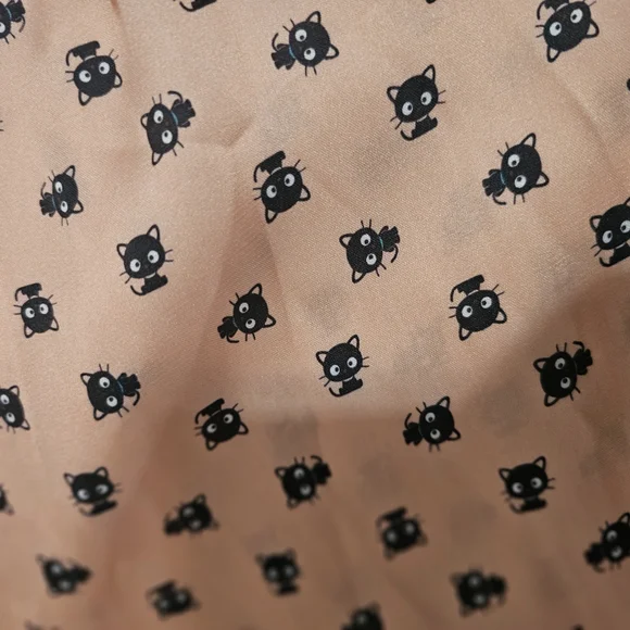 Sanrio Hello Kitty Chococat Patterned Women's Top Blouse Forever 21 - Picture 5 of 9